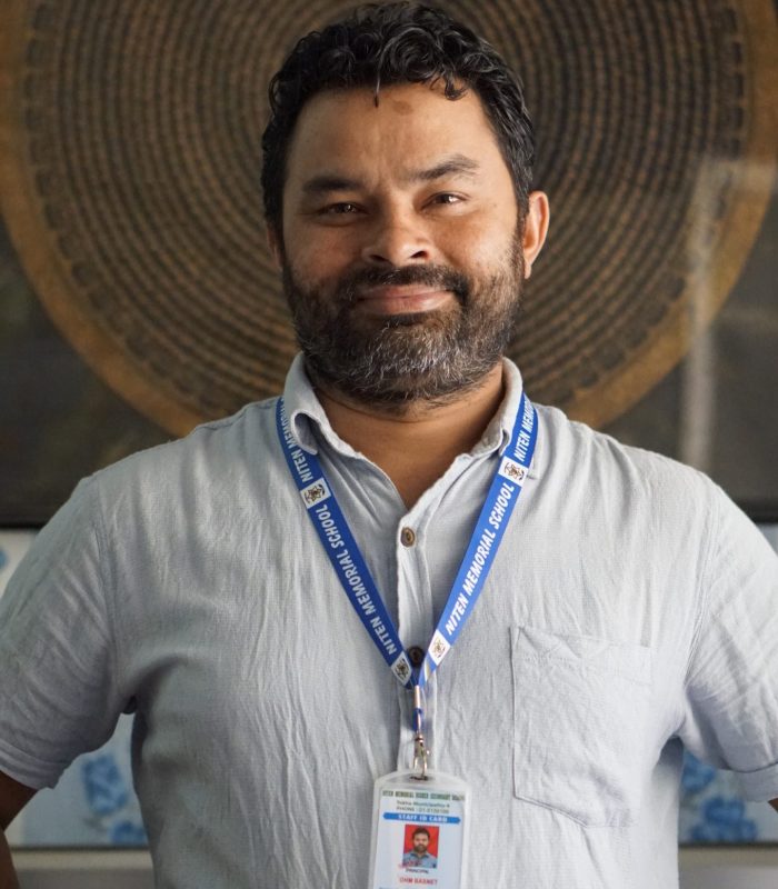 Ohm Basnet , Chairman , Niten memorial school